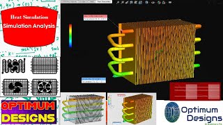 SolidWorks Tutorial Heat Exchanger simulation in solidworkstutorial drawing tips [upl. by Otokam282]