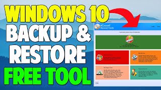 Windows 10 Backup and Restore Tutorial with this one FREE Recovery Tool [upl. by Name]