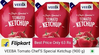 Veeba Tomato Chefs Special Ketchup 900 g Review [upl. by Shaughnessy]