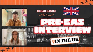 PreCAS Interview  CAS interview UK2024🎗🏆 CAS interview  Clear PreCAS Interview Student Visa [upl. by Eenoj]