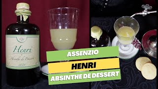 Assenzio Henri  Absinthe de Dessert italiano di Christian Pascolutti [upl. by Nami]