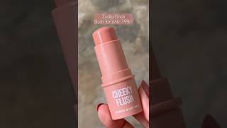 Zudio Beauty Finds just Rs 199 Zudio Cheeky Flush Lip amp Cheek Tint zudio zudiofinds zudiomakeup [upl. by Fanya181]