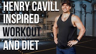 Henry Cavill Workout And Diet  Train Like a Celebrity  Celeb Workout [upl. by Wyler583]