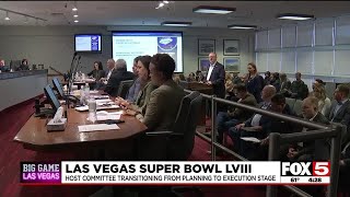 Super Bowl host committee provides update to visitors board [upl. by Lebasile]