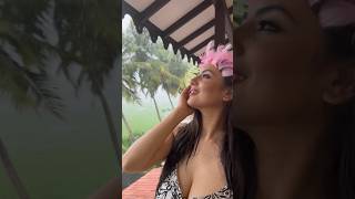 Puja Banerjee hot showing her sleeveless youtubeshorts viralvideo youtube shortsfeed shortvideo [upl. by Meehsar]