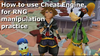 Speedrun KH2FM PC  How to use Cheat Engine to practice RNG Manipulation for Lvl 1 Data Org [upl. by Tidwell]