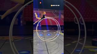 Amazing wheel gymnastics 😱  sports shorts 🔥 shorts trending [upl. by Limber]