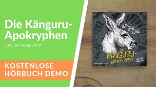 🎧 Die KänguruApokryphen Live und ungekürzt  Kostenlose Hörbuch Demo [upl. by Ybbob503]