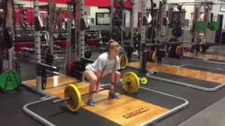 Deadlift with Body Band Resistance Accommodating Resistance with Bands [upl. by Steck]