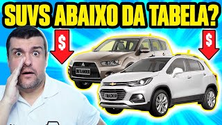 SUVs ESQUECIDOS e BARATOS ABAIXO DA TABELA em 2023 Ou QUASE [upl. by Tyne]