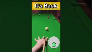 Snooker New Cue 🪄⚪️🔴 GoPro Headcam POV [upl. by Athalee]