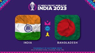 India Vs Bangladesh Live World Cup  Match 17  Bangladesh Vs India Live Score  IND vs BNG Live [upl. by Donatelli768]