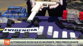 Mercado de armas con impresoras 3D comienza a preocupar en Chile [upl. by Suiradel]