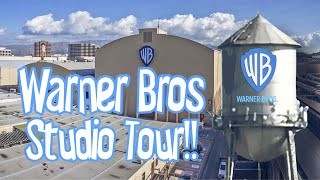 Warner Bros Studio Tour Burbank California [upl. by Eehsar]