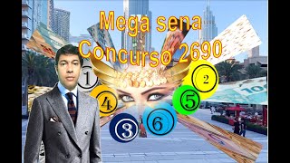 Mapa Astral da Mega Sena concurso 2690 Mega Possibilidade [upl. by Alpert]