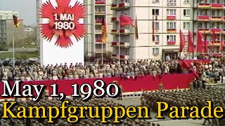 1980 East German Workers Day Military Parade  Short Preview [upl. by Tebor]