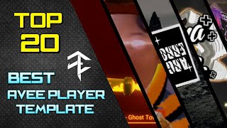 Avee Player Visualizer  Top 20 Best Avee Player Template [upl. by Htesil543]