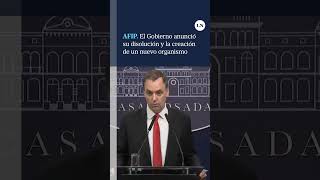 quotA partir de hoy la AFIP dejará de existirquot el Gobierno anunció el cierre del organismo [upl. by Alekin]