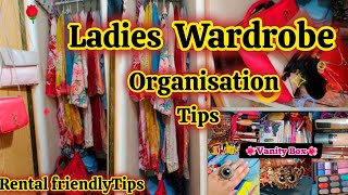 Wardrobe Organization Ideas  Space Saving Ideas  Women Closet Organization Ideas [upl. by Alemap]