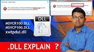 What Is Dynamic Link Library DLL  Why We Use DLL  Very Simple Explaination In Hindi [upl. by Nalorac662]