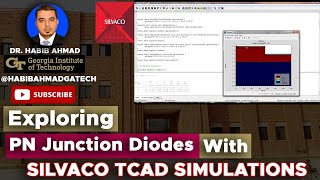 Silvaco TCAD Simulation of PN JUNCTION DIODES  Compare Si Ge GaAs and GaN Diodes 📊💻🔬 [upl. by Fancie]