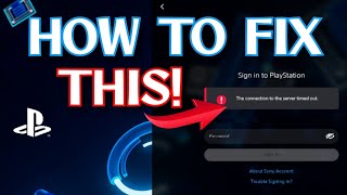 How To Fix PS Remote Play The connection to the server timed out [upl. by Ayiotal]