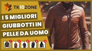 I 5 migliori giubbotti in pelle da uomo [upl. by Cairns]