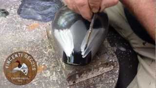 Oil Blending Redhead Feathering Vincenti Decoys [upl. by Barris261]