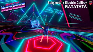 Synth Riders BABYMETAL x Electric Callboy  RATATATA  Mixed Reality  Master [upl. by Pich]