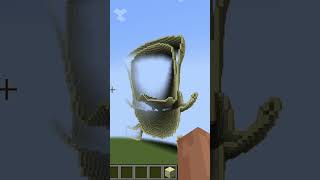 How to Build Skull statue in Minecraft [upl. by O'Doneven]