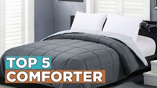 Top 5 Best Comforter 2022 [upl. by Ellehcam]