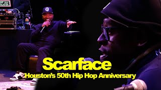 Scarface at Houston’s 50th Hip Hop Anniversary [upl. by Ettevroc70]