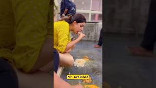 Most Unhygienic Indian Street Food 🤮😳 viral fyp reaction shorts trending food MrActVibes [upl. by Devi824]