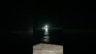 The boat coming in ilfracombe at night P2 sea nighttime darkness fishing boat northdevon [upl. by Abisha516]