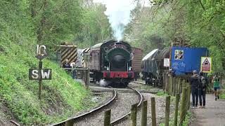 Avon Valley Railway 50th Anniversary  Sunday 7th April 2024 [upl. by Ellezig856]