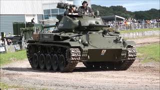 Chaffee Light Tank running at Tiger Day Autumn 2024 [upl. by Mcnamara]