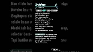 Lirik lagu aishiteru 3 [upl. by Anwahsat555]