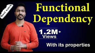 Lec23 Functional Dependency amp its properties in DBMS in HINDI [upl. by Ahtabat]