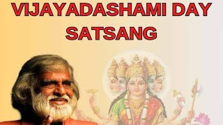 LIVE VIJAYADASHAMI  VICTORY DAY SATSANG WITH AtmaNambi [upl. by Tommi86]