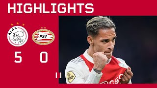 Payback time it was 😎  Highlights Ajax  PSV  Eredivisie [upl. by Hiroshi]