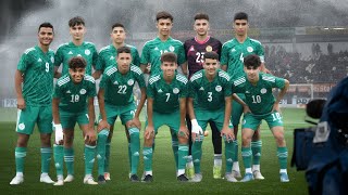 Tournoi quotFIFA des talentsquotU17 léquipe dAlgérie a subit une lourde défaite [upl. by Rasmussen]