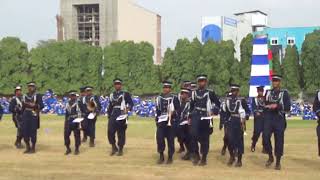 Senior Brass Band Of St Josephs College Colombo 10 Drill Display 2012 [upl. by Alys]