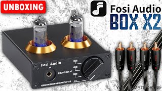 Fosi Audio Box X2 Préampli à tubes  UNBOXING [upl. by Mich]