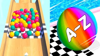 Marble Run VS AZ Rush 🏀💸⚽MAX LEVELS All Levels Gameplay Walkthrough Android iOS NEW UPDATE 22N4 [upl. by Dyanna838]