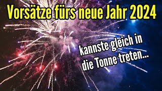 Darum Neujahrsvorsätze gleich in die Tonne treten [upl. by Gino277]