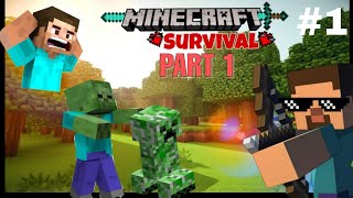 My first video Survival sires like and subscribe 🥺🙏 please minecraft youtubevideos viralvideo [upl. by Aluino887]