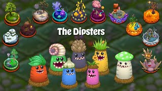 The Dipsters All Islands  My Singing Monsters [upl. by Atter]