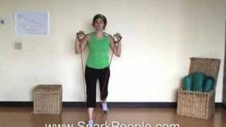 Easy Lower Body Workout with Resistance Band [upl. by Ayerhs292]