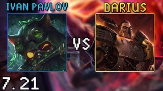 iPavs Teemo vs Darius Fun Game [upl. by Barrie]