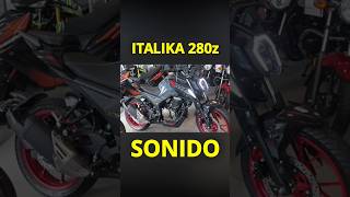 Sonido de la nueva Italika 280z 🏍️  moto italika 280z [upl. by Shaver]